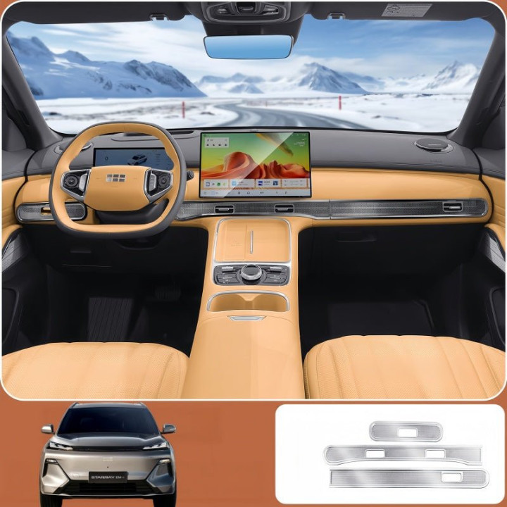 Center Screen Lower Air Vent Cover for Geely EX5 EM-i / Starray EM-i
