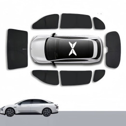 Zero‑light Suction Cup Window Privacy Sun Shades for Xpeng EV