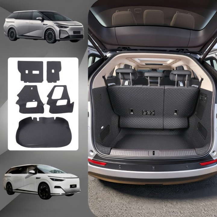Full Coverage Leather Trunk Mat for 2026 Xpeng X9