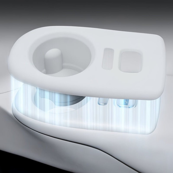 Eco Silicone 3rd Row Door Cup Holder Sleeve for 2026 XPENG X9