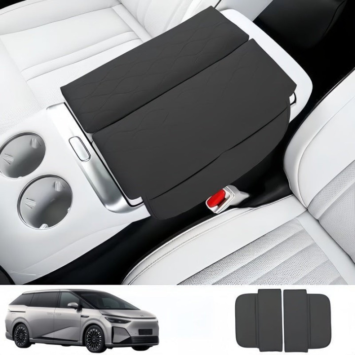 Napa Leather Center Armrest Cover for 2024-2026 XPENG X9