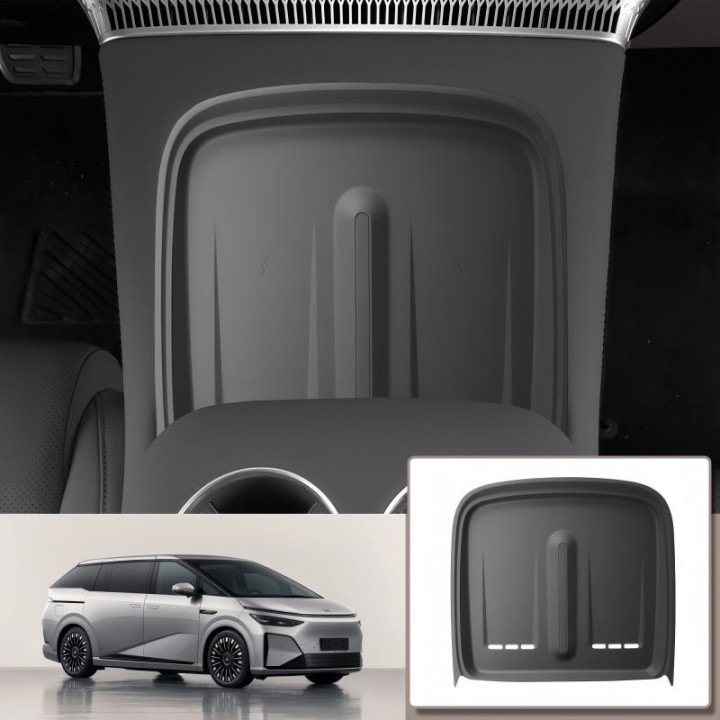 Wireless Charger Silicone Mat for 2024-2026 XPENG X9