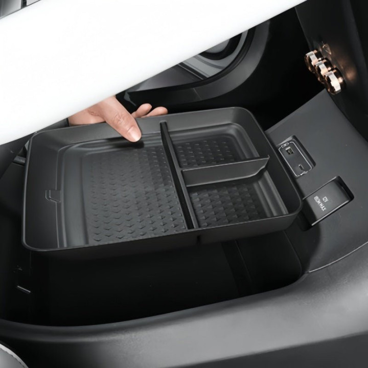 Under Dashboard Control Organizer Tray for 2023-2026 XPENG X9