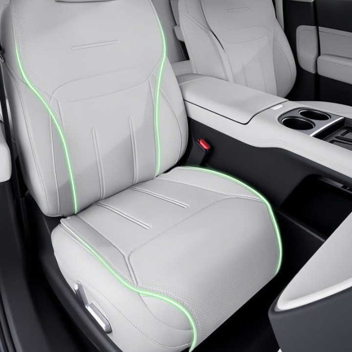 Napa Leather Semi-Wrap Seat Cover for XPENG G6 (2025-2026)