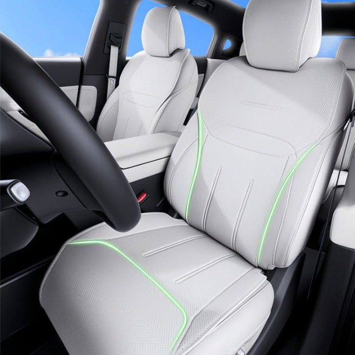 Napa Leather Semi-Wrap Seat Cover for XPENG G6 (2025-2026)