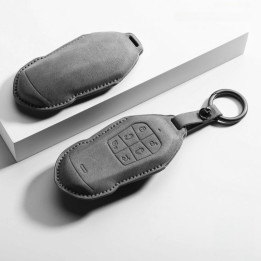 Premium Leather Key Fob Cover for Xpeng X9