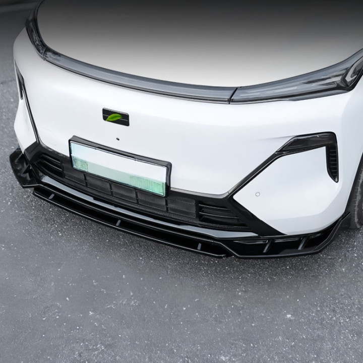 Sport Front Bumper Diffuser for Geely EX5 EM-i | Lower Splitter