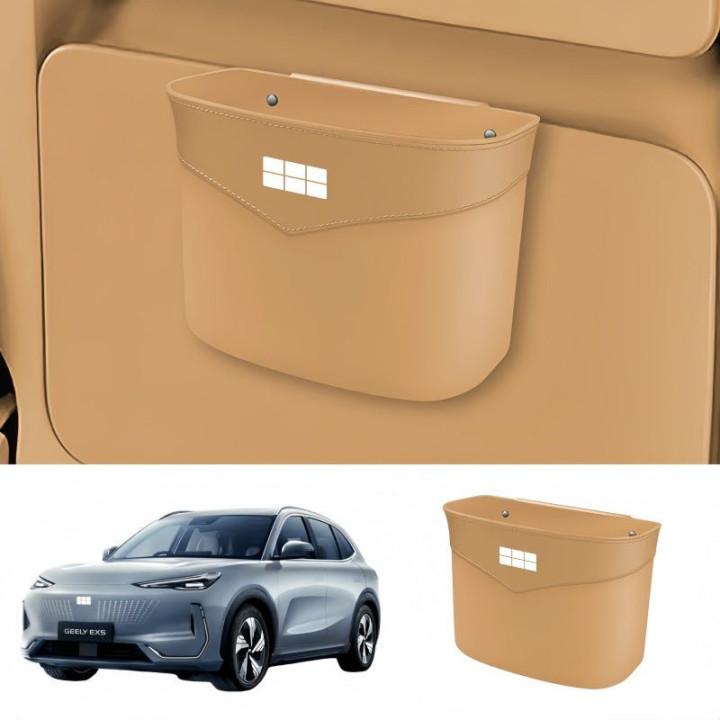 Hanging Car Waste Bin Organizer for Geely Models