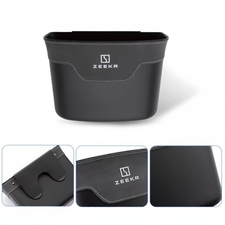 Hanging Car Waste Bin Organizer for Zeekr All Models