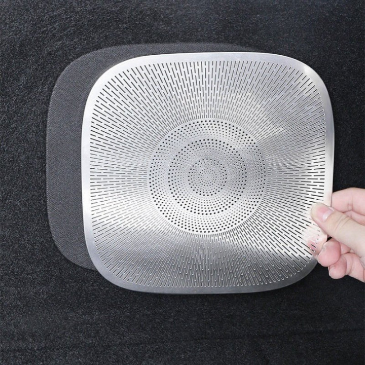 Stainless Steel Trunk Subwoofer Speaker Cover for Leapmotor C10
