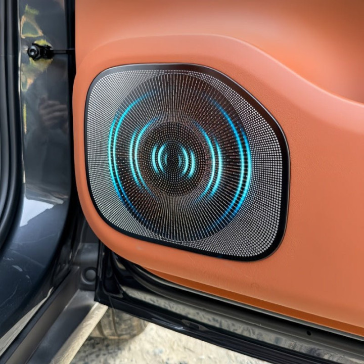 Stainless Steel Door Speaker Cover Trim for Leapmotor C10