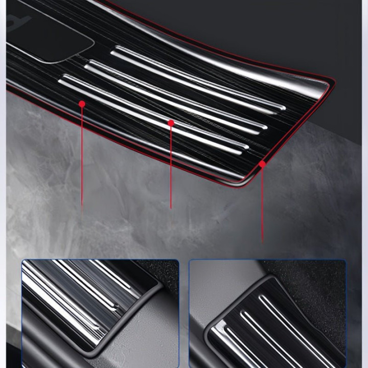 Stainless Steel Scuff Plate for Leapmotor B10 B05 C10 T03
