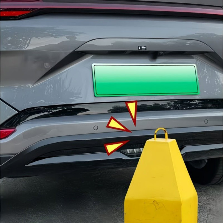 Gloss Black Front Rear Bumper Trim for BYD Sealion 6 / Seal U