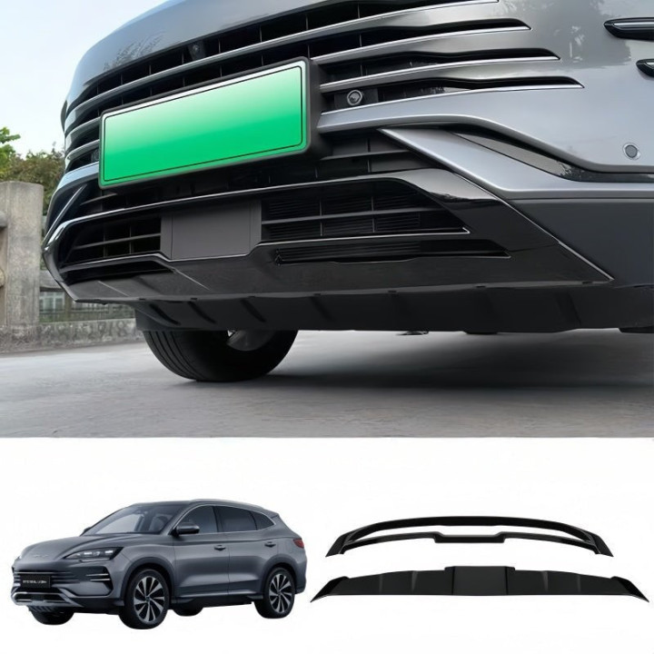 Gloss Black Front Rear Bumper Trim for BYD Sealion 6 / Seal U