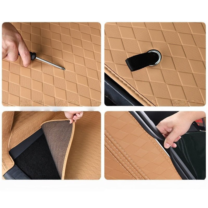Full Coverage Leather Trunk Mat for Geely EX5 EM-i
