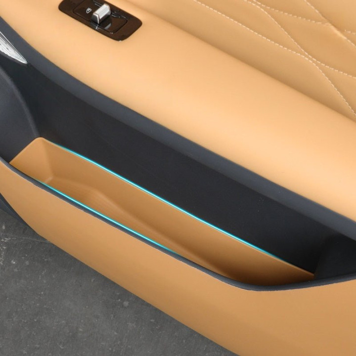 Rubber Door Pocket Storage Organizer Tray for Geely EX5 EM-i