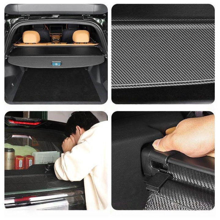 Retractable Trunk Privacy Cargo Cover for Geely