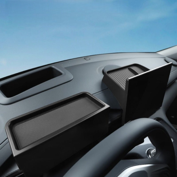 Dashboard Rear Storage Box with Sun Visor for Geely EX5