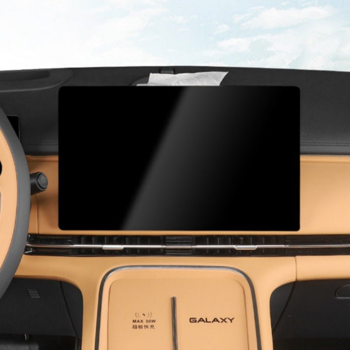 Behind Screen Tissue Box Storage Organizer for Geely EX5 EM-i