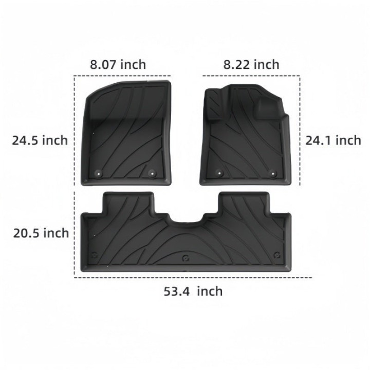 TPE Floor Mats & Trunk Mat for Geely EX5 EM-i (MX)