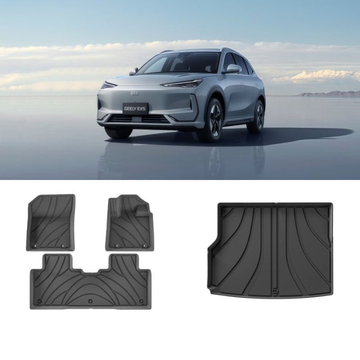 TPE Floor Mats & Trunk Mat for Geely EX5