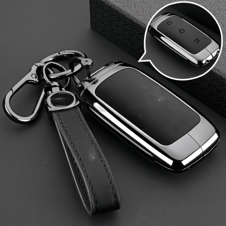 Glossy Metal Fob Cover for Geely EX5 / Starray EM-i / EX5 EM-I
