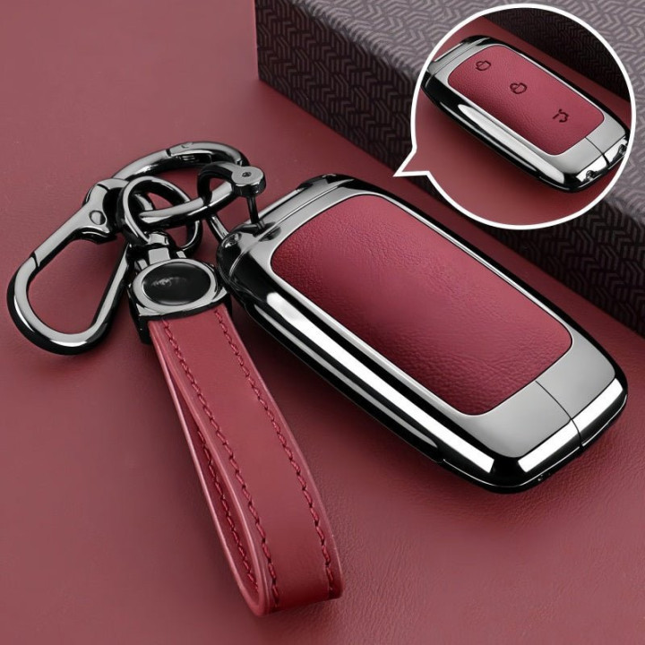 Glossy Metal Fob Cover for Geely EX5 / Starray EM-i / EX5 EM-I