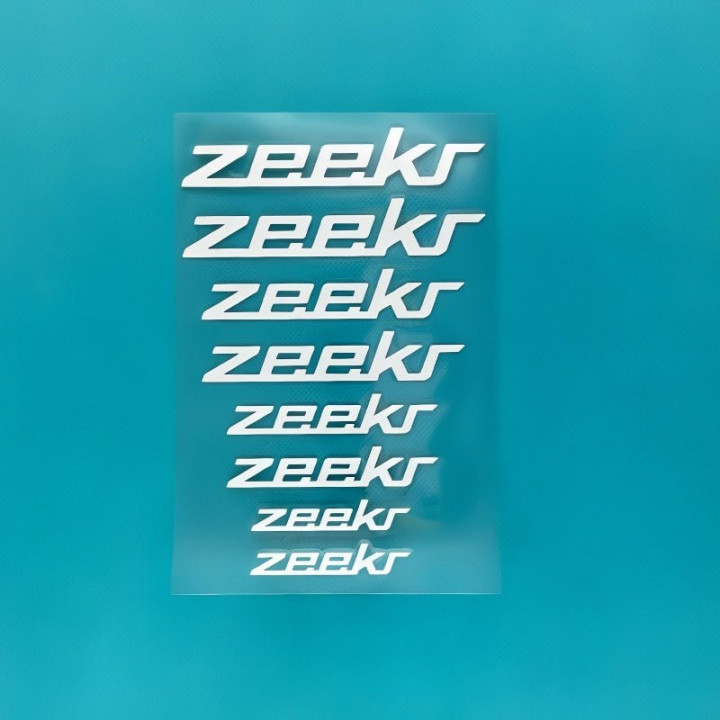 Zeekr Caliper Cover Decals