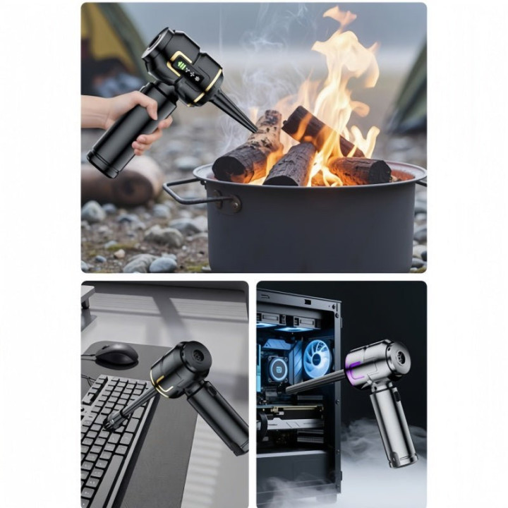 Handheld Car Vacuum & Blower for Xpeng/Zeekr/Leapmotor/Geely