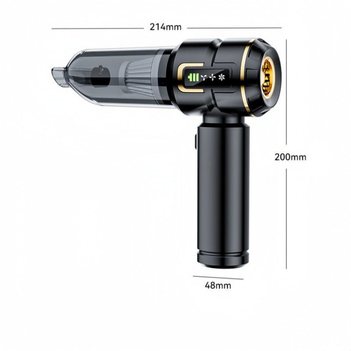 Handheld Car Vacuum & Blower for Xpeng/Zeekr/Leapmotor/Geely
