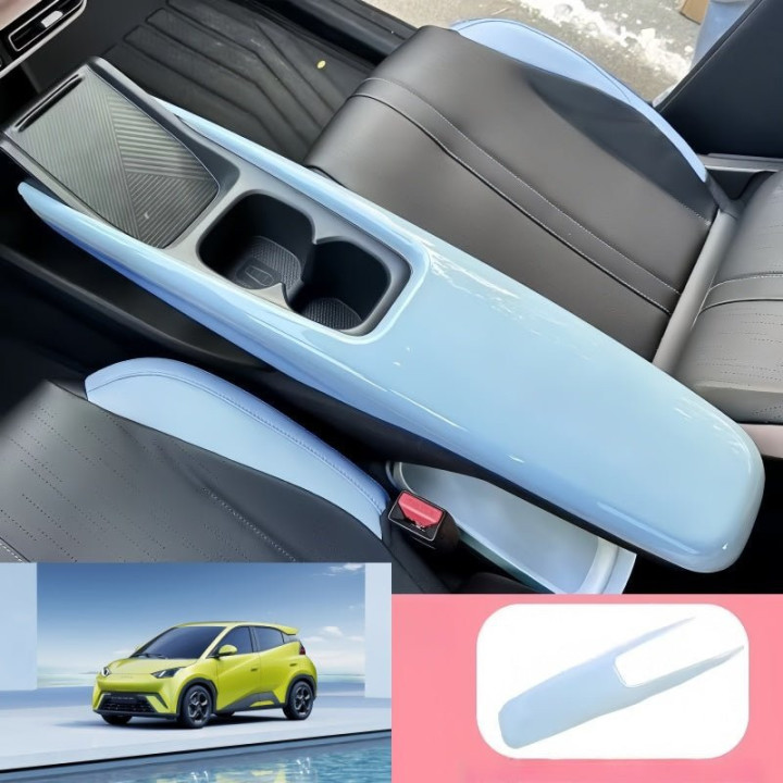 Glossy Full-Cover Armrest Shell for BYD Dolphin Surf / Seagull