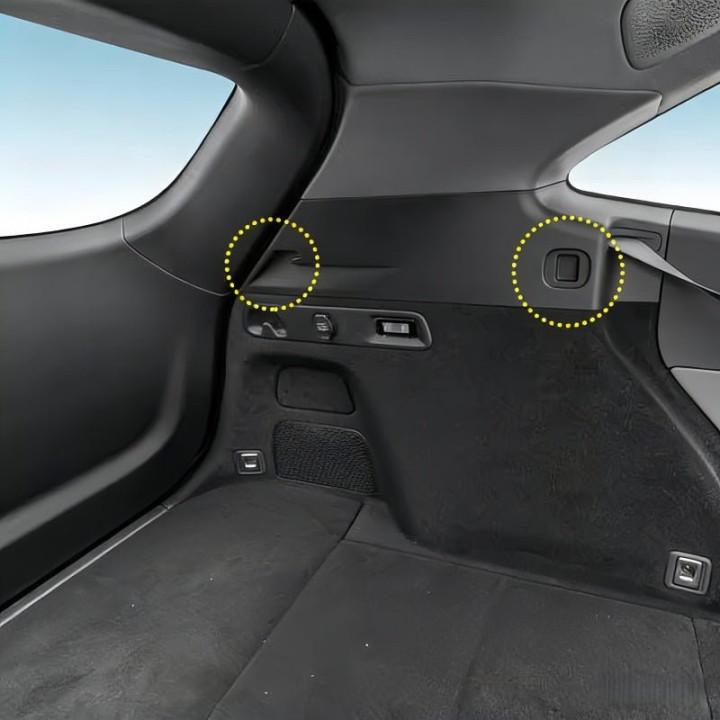 Rear Trunk Cargo Cover for ZEEKR 7X