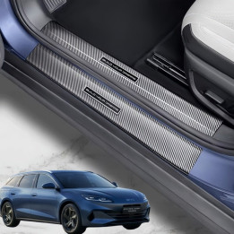 Carbon Fiber Door Sill Protectors for BYD Seal 6 DM-i/Touring