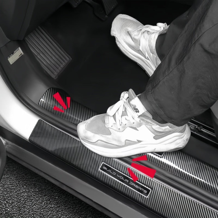 Carbon Fiber Door Sill Protectors for BYD Seal 6 DM-i/Touring