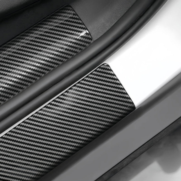 Carbon Fiber Door Sill Protectors for BYD Seal 6 DM-i/Touring
