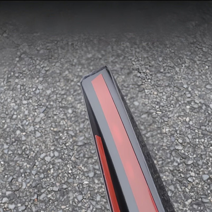 Gloss Black Roof Rail Trim for Zeekr 7X (2PCS)