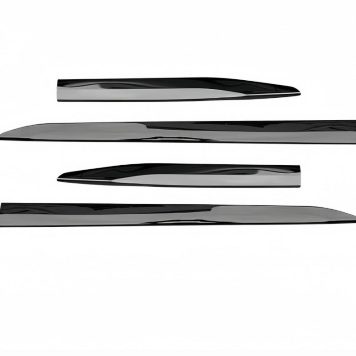 Glossy Black Body Trim for Zeekr 7X (4PCS)