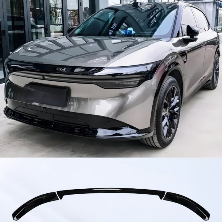 Front & Rear Bumper Gloss Black Trim for Zeekr 7X