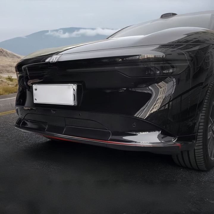 Front & Rear Bumper Gloss Black Trim for Zeekr 7X