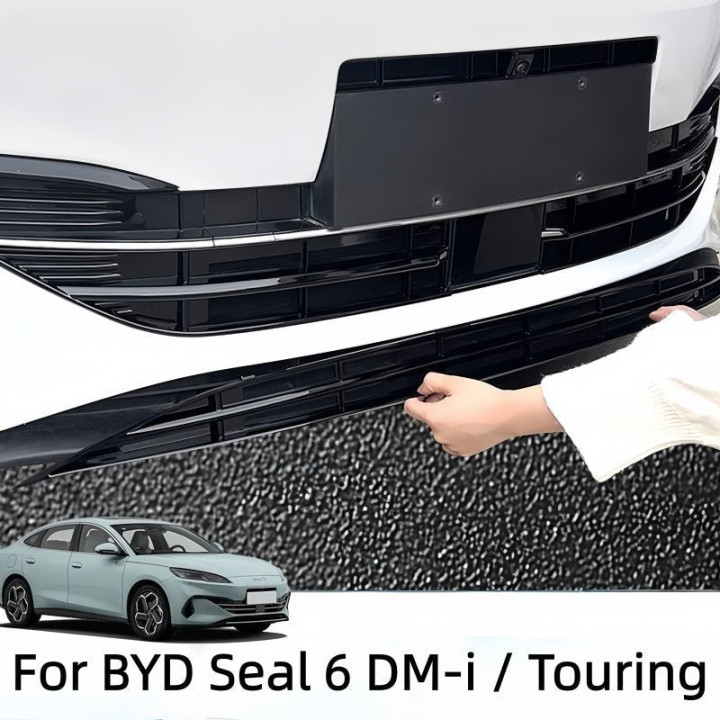 Front Bumper Grille Mesh Guard for BYD Seal 6 DM-i/Touring