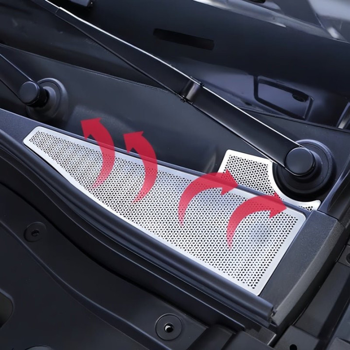 Engine Hood Vent Grille Guards for Leapmotor B10 (4 Pcs)