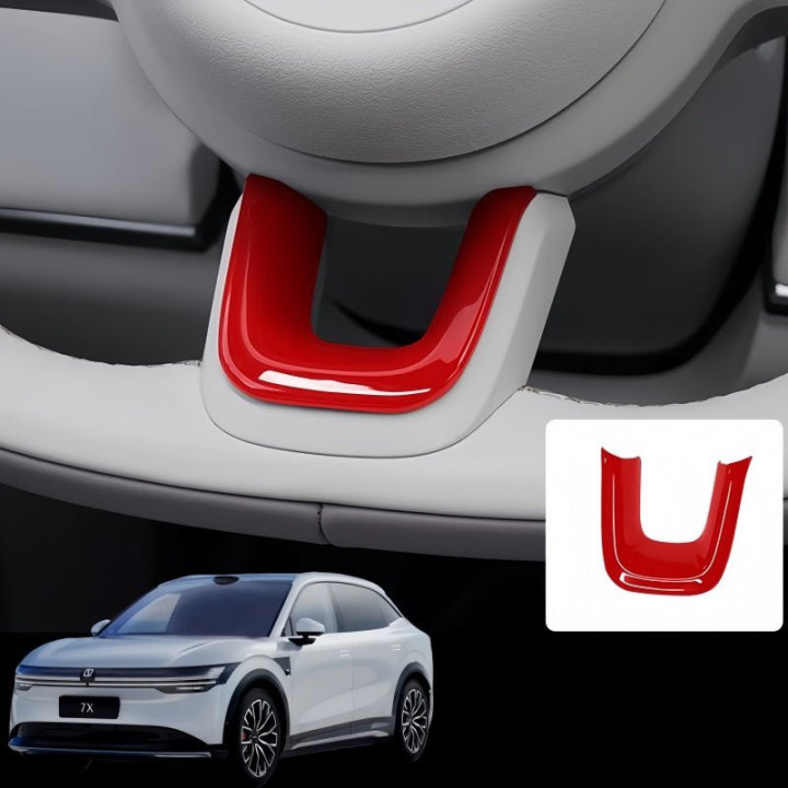 Steering Wheel U-Trim Decor Overlay for Zeekr