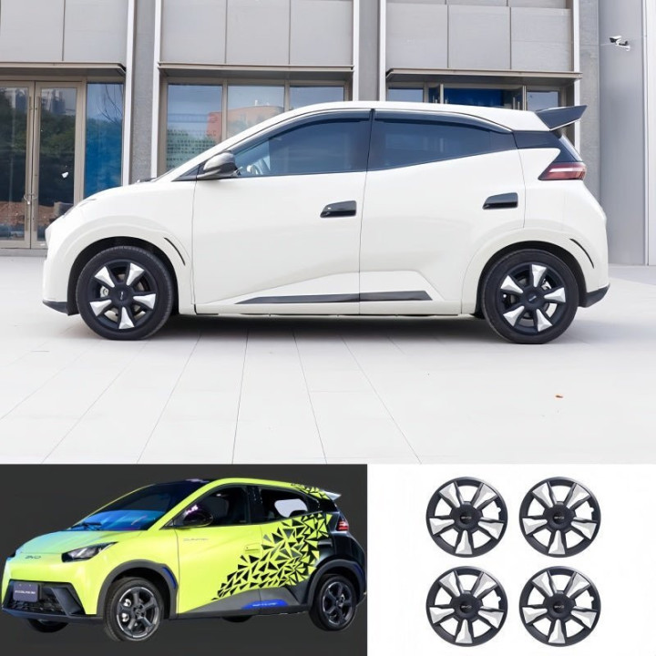 Wheel Hub Cover for BYD Dolphin Surf/Seagull (4 Pcs)
