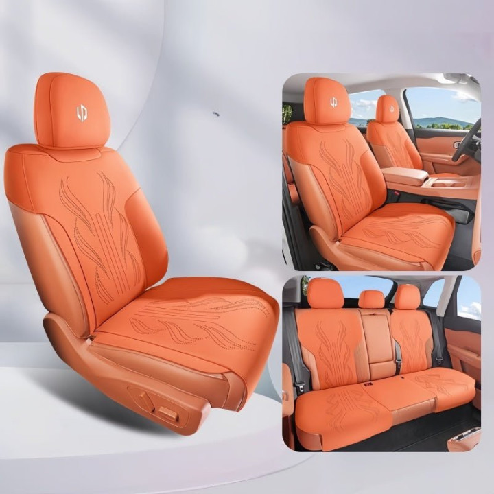 Alcantara Semi-Wrap Seat Cover for Leapmotor C10