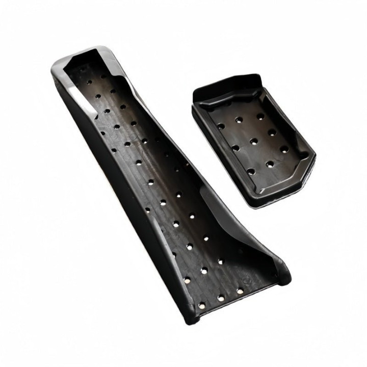 Brushed Aluminum Performance Pedals for Leapmotor