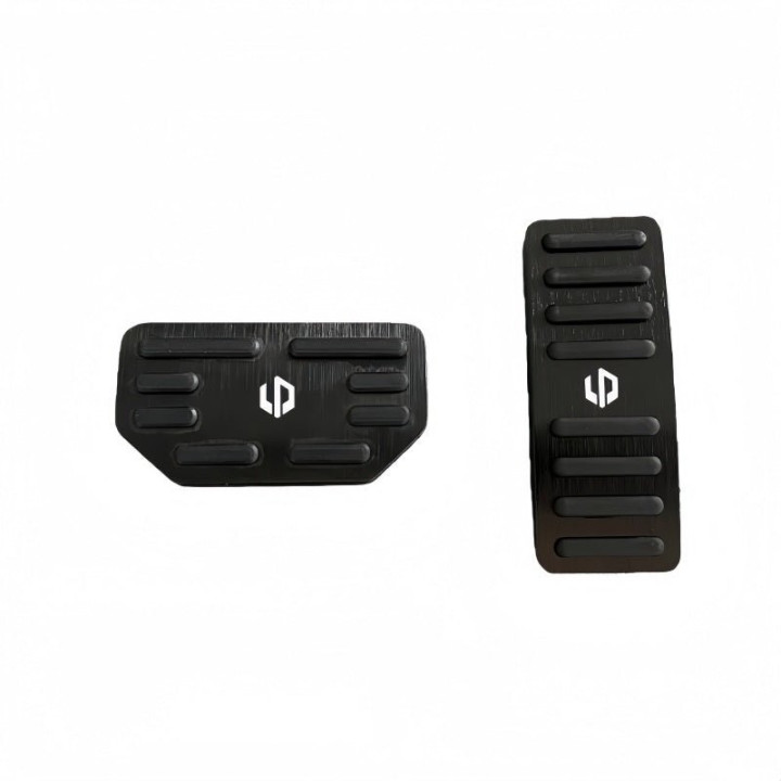 Brushed Aluminum Performance Pedals for Leapmotor