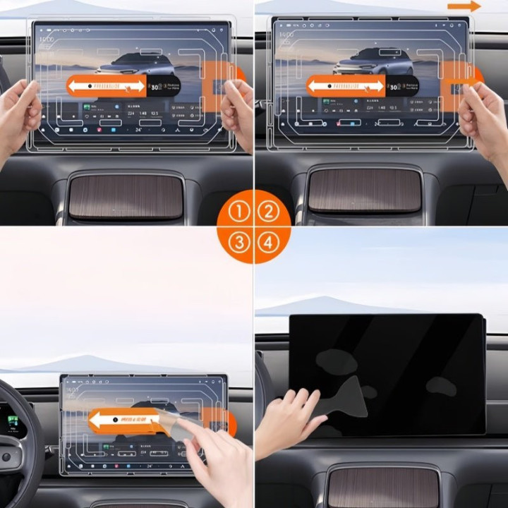 14.6" Tempered Glass Screen Protector for Leapmotor B10/C10/B05/B03X