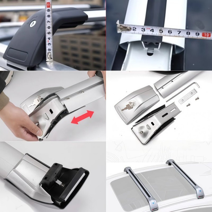 Roof Rack Cross Bars for Zeekr 7X & 7GT