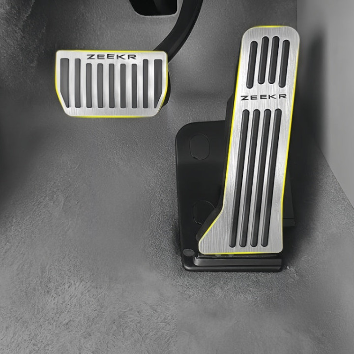 Brushed Aluminum Performance Pedals for Zeekr 7GT / 7X