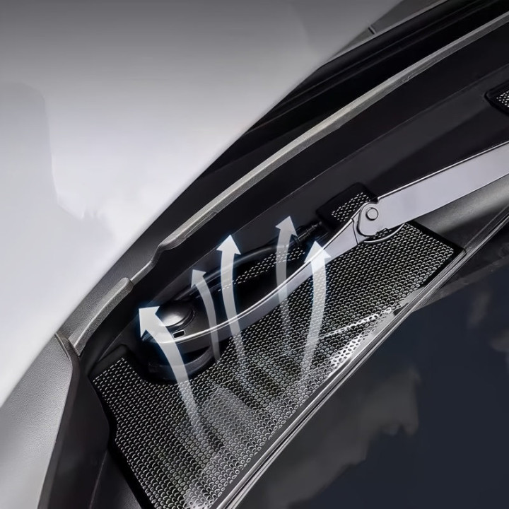 Front Hood Dust Cover for ZEEKR 7X (4 Pcs)